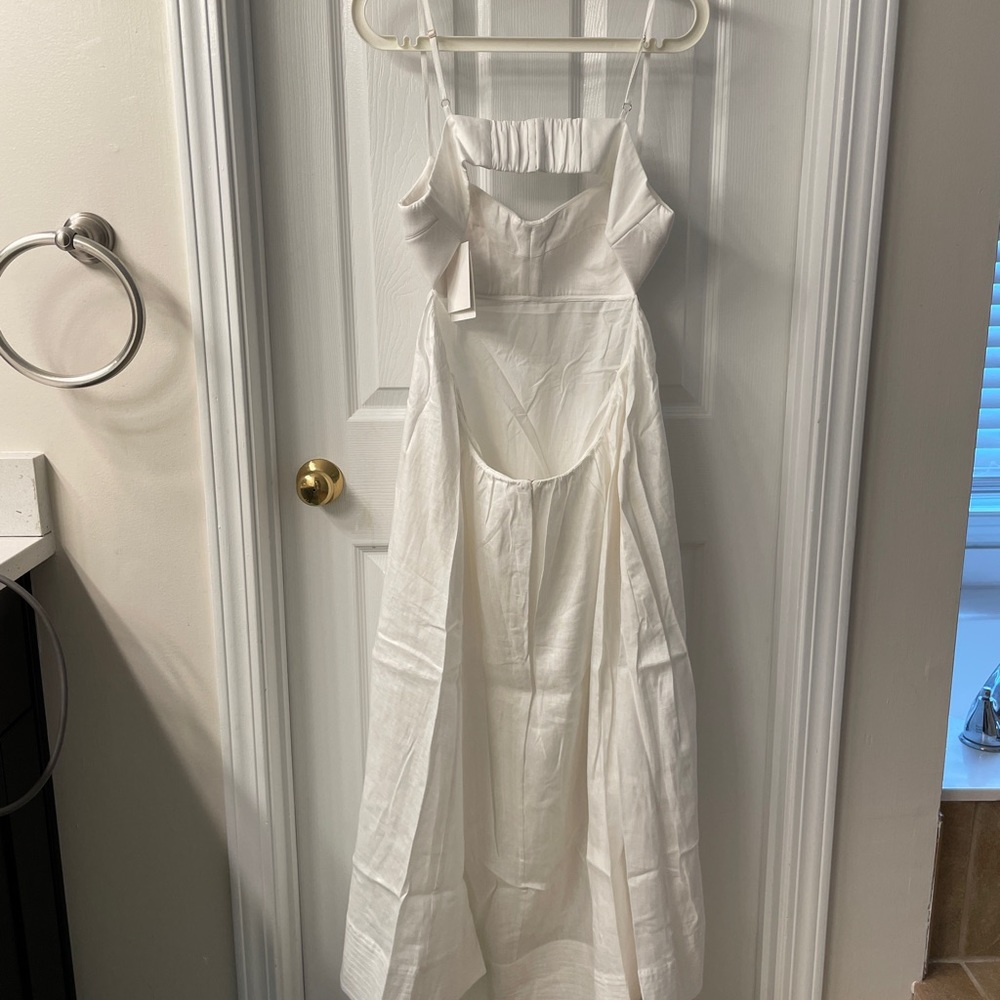 Zimmerman rosa midi dress size Z3 - Picture 4 of 5